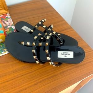 Authentic Valentino rock stud sandals